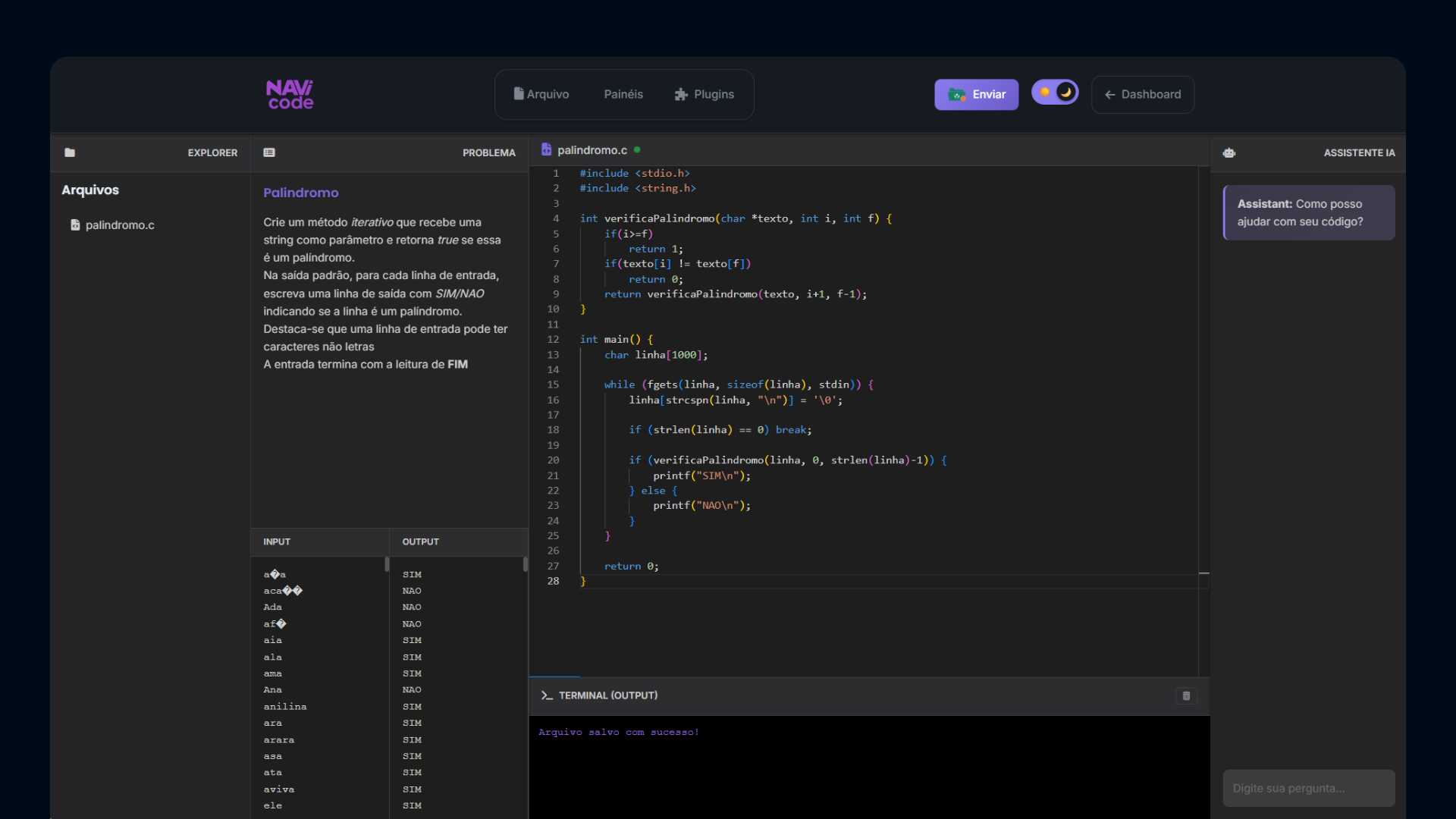 Navi Code - IDE Online